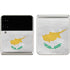 Cyprus Flag Distressed Galaxy Z Flip3 5G Skin
